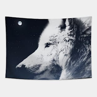 White Wolf Tapestry