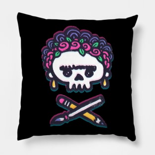 Frida Bones Pillow