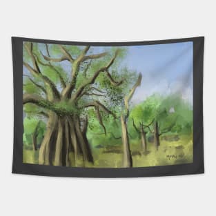 African Savannah Tapestry