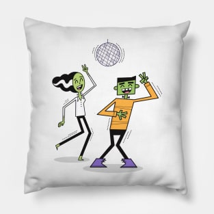 Frankenstein Dance Party Pillow