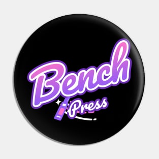 BENCH PRESS BARBIE Pin