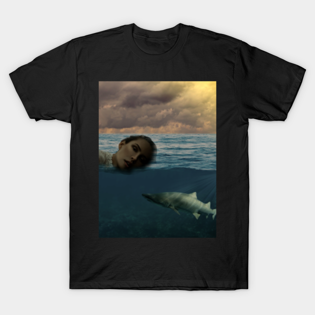 Lost In sea WallArt - Drowning - T-Shirt