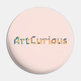 ArtCurious Podcast Main Logo Pin