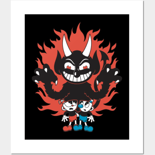 Cuphead Poster Speedrun Cuphead Poster Wall Art Sticky Poster