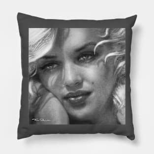 MM 129 bw Pillow