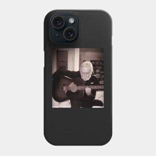 The old guitar player Phone Case