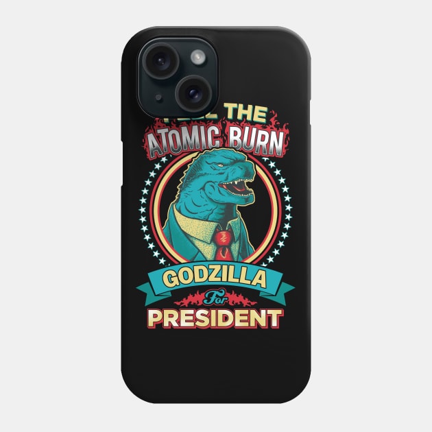 Feel the Atomic Burn Phone Case by DCLawrenceUK