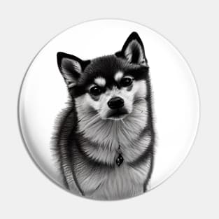 Alaskan Klee Kai Dog Pin