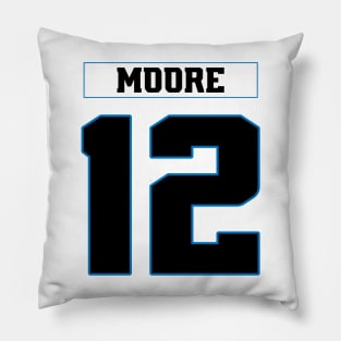 DJ Moore Football Pillow