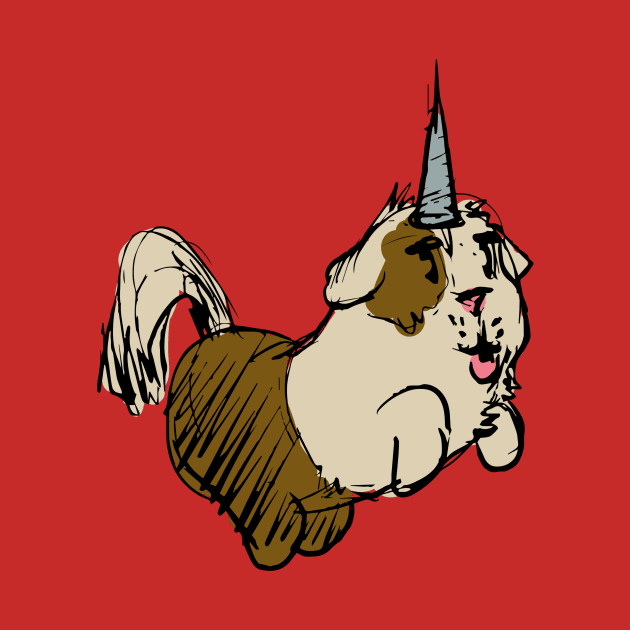 Guinea Pig Unicorn by GuineaPigArt