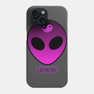 Genesis Streetwear -  Alien logo purple nurple Phone Case