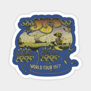 Yes World Tour 1977 Magnet