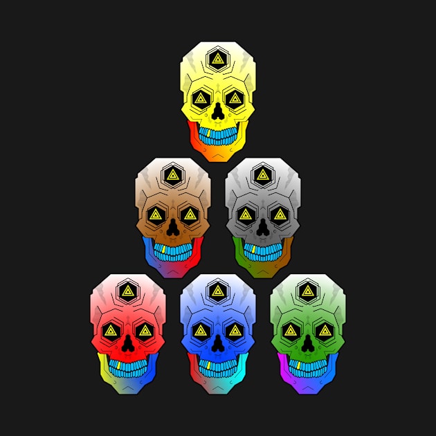 Skull-Pyramid by simokava