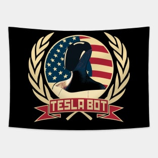 Tesla Bot Tapestry