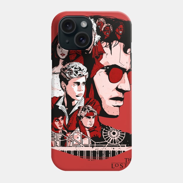 THE LOST BOYS - SEEING RED Phone Case by hansoloski