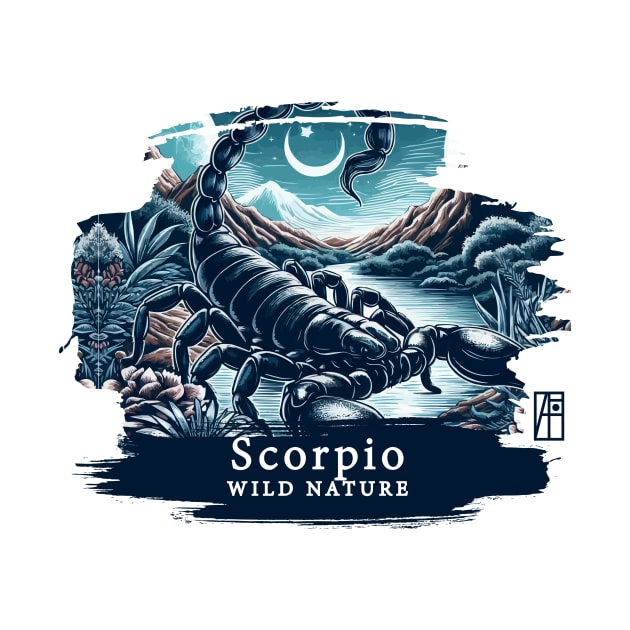 Scorpio - WILD NATURE - SCORPIO -10 by ArtProjectShop
