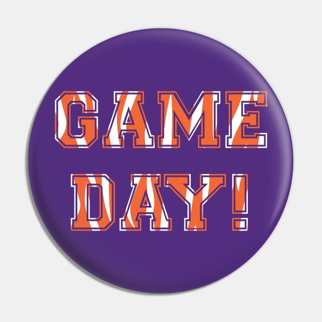 Clemson Game Day Pin by Parkeit