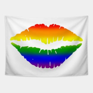 Pride Lips Tapestry