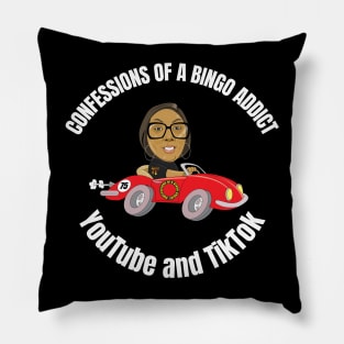 Confessions Of A Bingo Addict Pillow