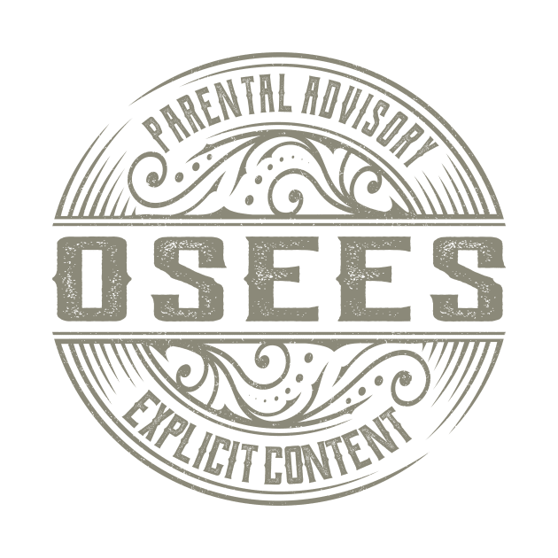 Osees Vintage Ornament by irbey