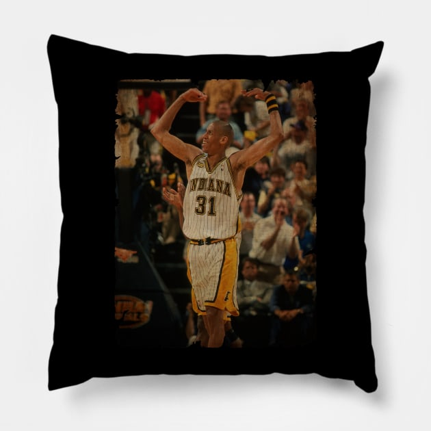 Jalen Rose Vintage #3 Pillow by Milu Milu