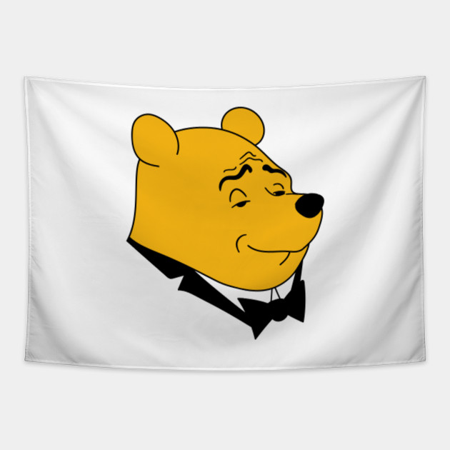 Winnie The Pooh Meme Winnie The Pooh Tapestry Teepublic
