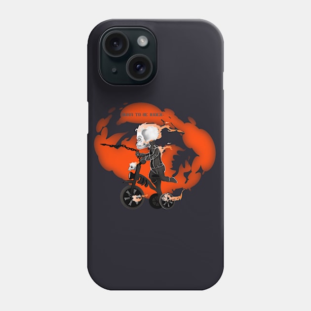 burn to rider Phone Case by sambukino