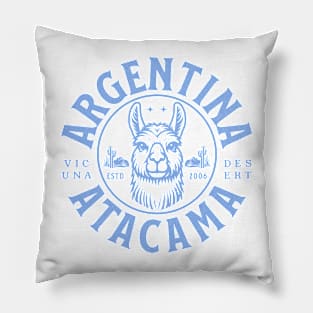 Vicunas from the Atacama Desert in Argentina Pillow