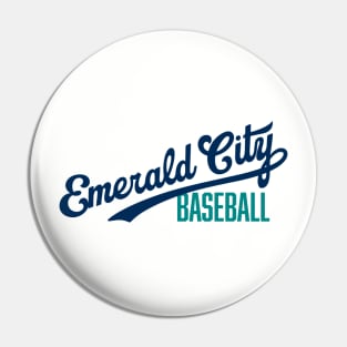 Emerald City Baseball Pin