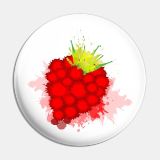 Raspberry Splash Pin