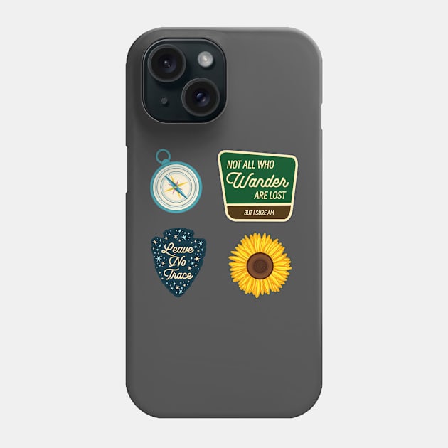 Great Outdoors Mini Designs Phone Case by izzyfaye