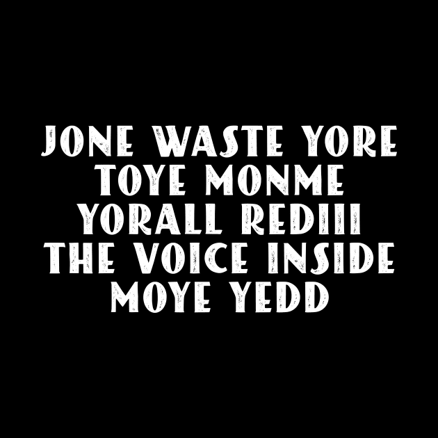 JONE WASTE YORE Funny I Miss You Jone Waste Yore Toye Monme by DesignergiftsCie