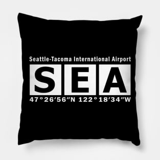 SEA Airport, Seattle-Tacoma International Airport Pillow