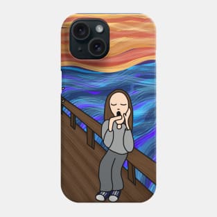 The Yawn (Small Print) Phone Case