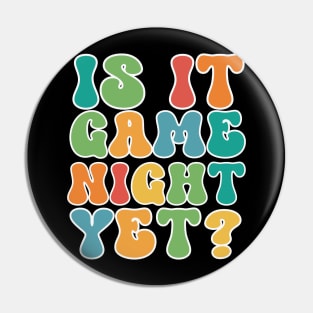 Game Night Pin