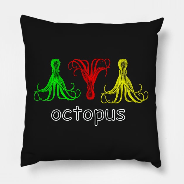 octopus Pillow by knolios