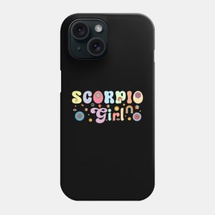 Scorpio Girl Zodiac Birthday Phone Case