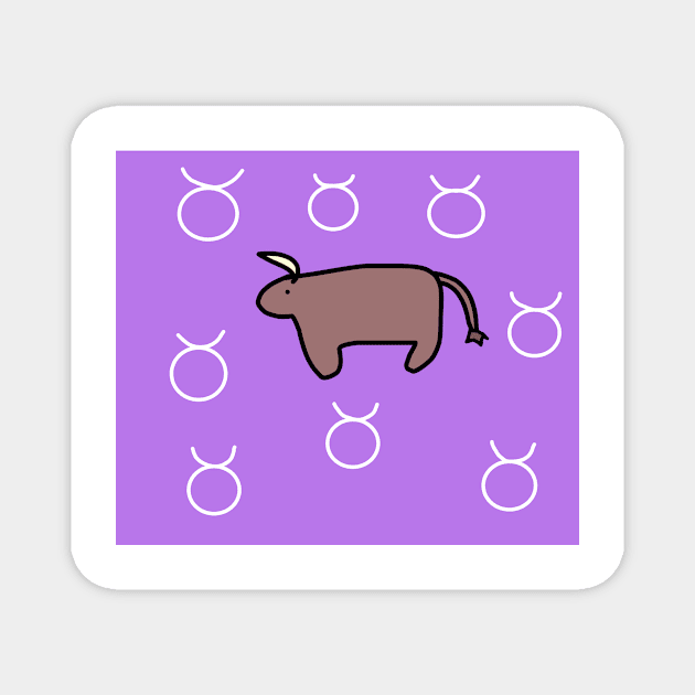 bull emoji Magnet by Fwaygo Official