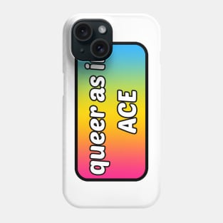 Queer as in... Ace - Pansexual Flag Phone Case