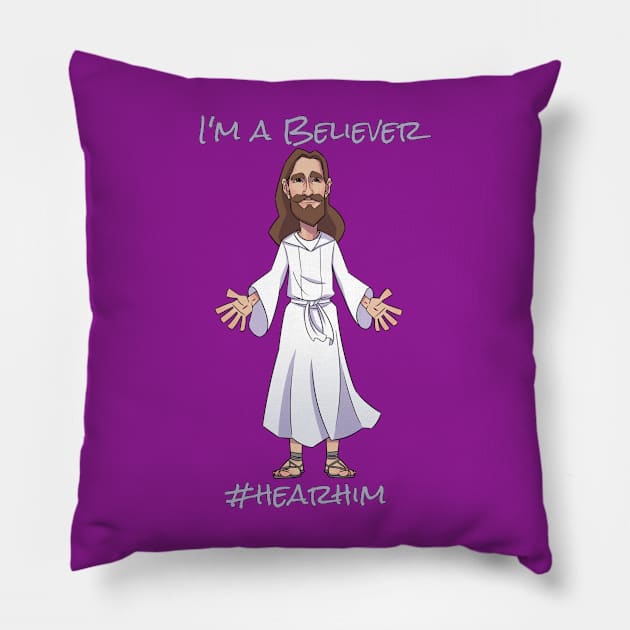 Jesus children designs Pillow by WithCharity