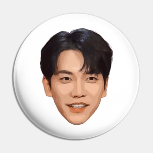 Lee Seung Gi Vector Art Pin