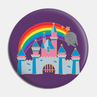 Rainbow Castle - West Coast Pin