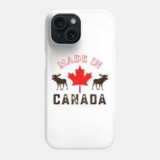 Canadian Pride Made In Canada Maple Leaf Phone Case