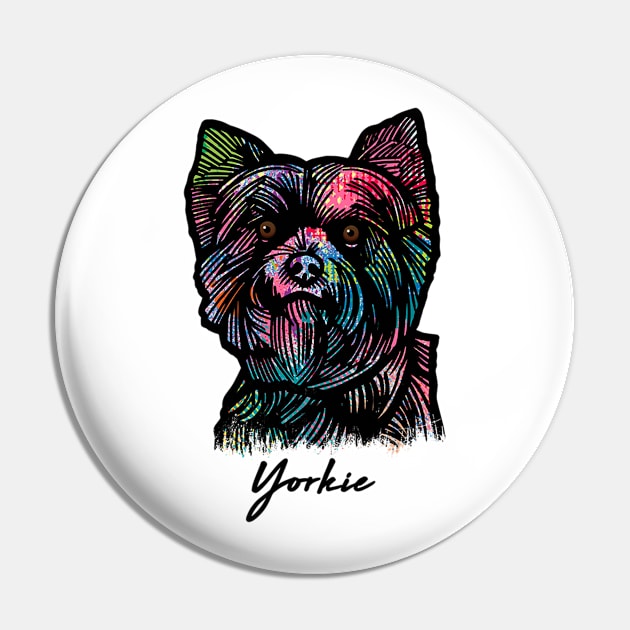 Yorkshire Terrier Dog Pin by Pam069