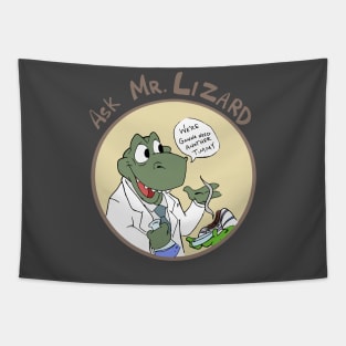 Ask Mr. Lizard Tapestry