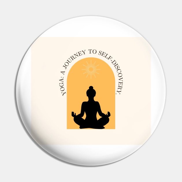 Yoga the self-discovery Pin by SherDess33