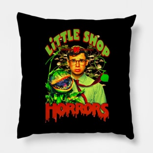 Little Shop Of Horrors, Classic Horror, (Version 1) Pillow