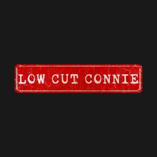 vintage retro plate Low Cut Connie T-Shirt