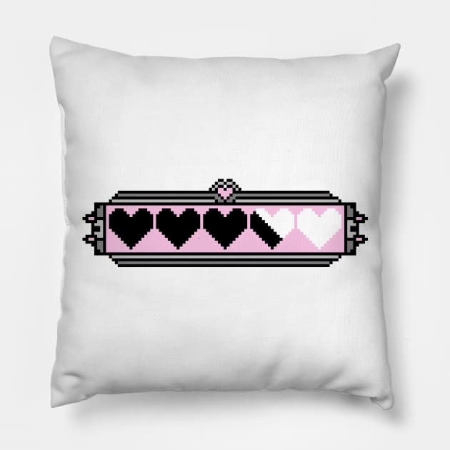 Lives <3 Pillow by NerdCraft & Co.