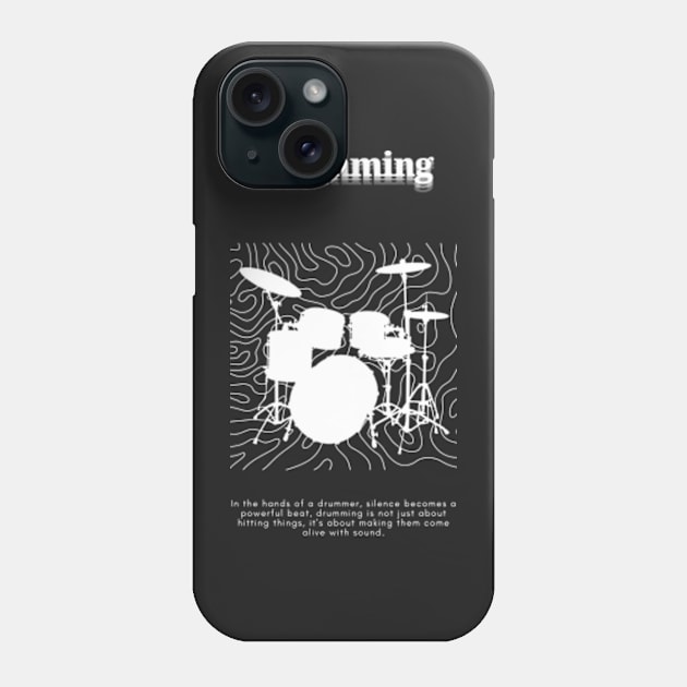 Drumming Phone Case by RCKZ